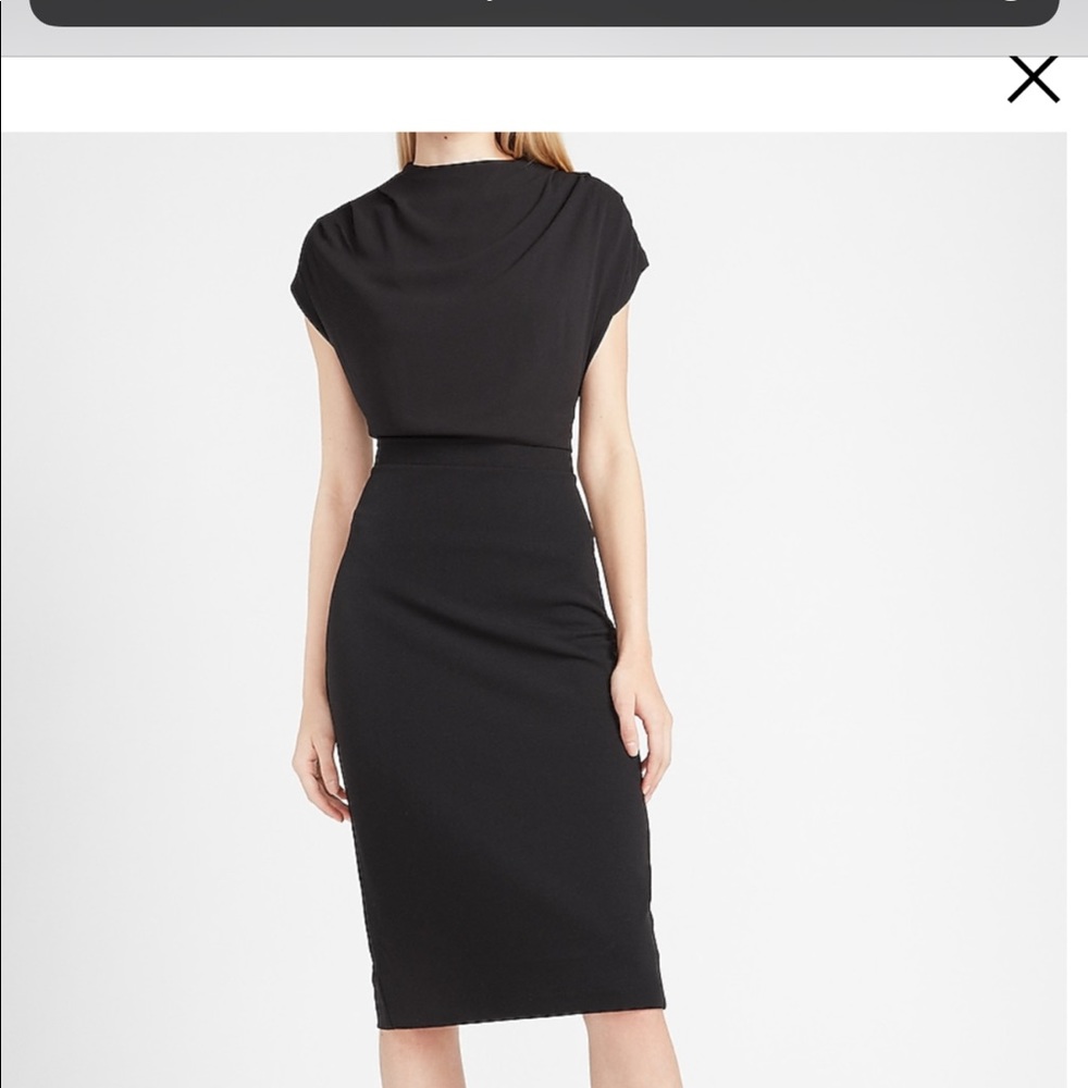 Express Elegant Black Dress